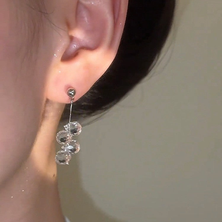 Crystal Tassel Earrings