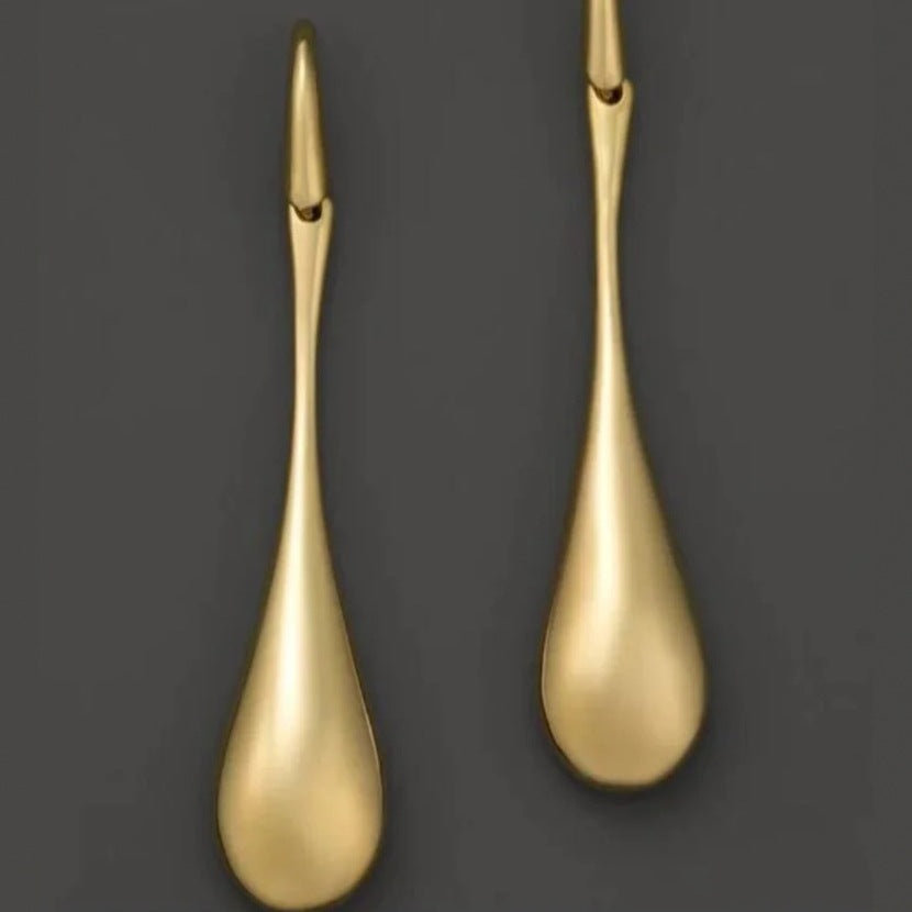 Long Teardrop Earrings