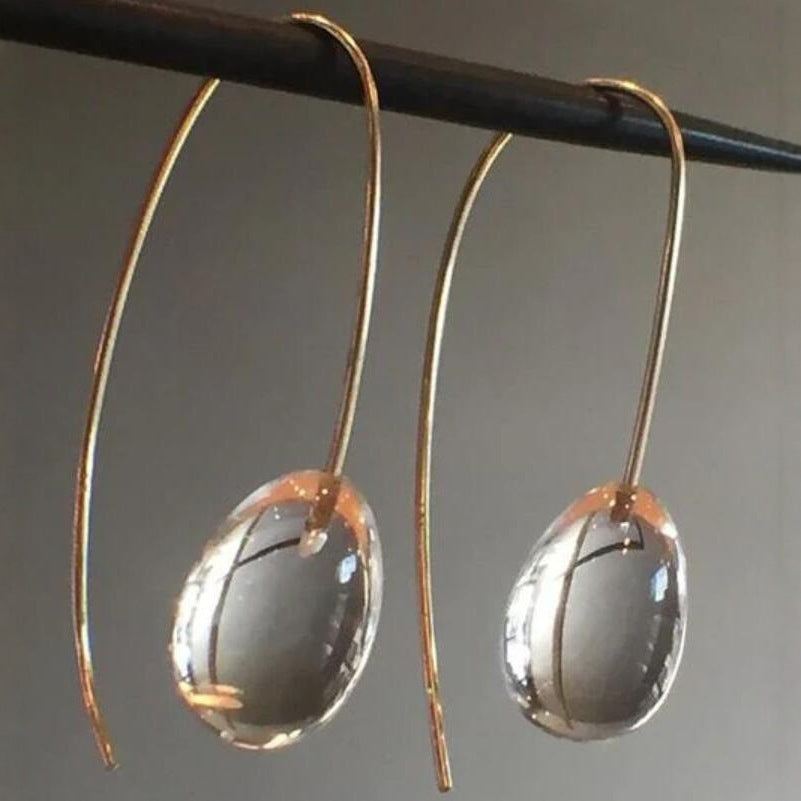 Ornament Glass Ball Earring