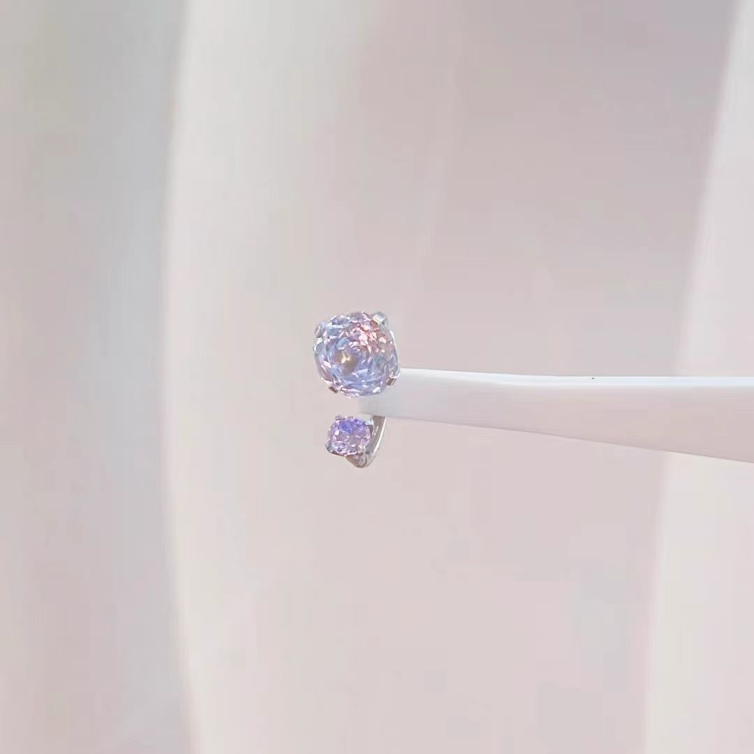 Ear Bone Stud Ring Earrings