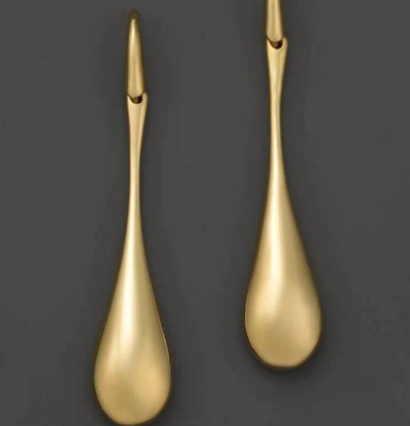 Long Teardrop Earrings
