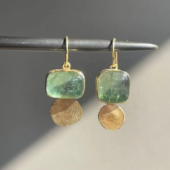 Natural Stone Earrings