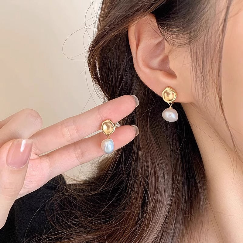 Minimalist Stone Earrings